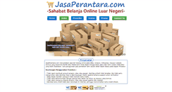 Desktop Screenshot of jasaperantara.com